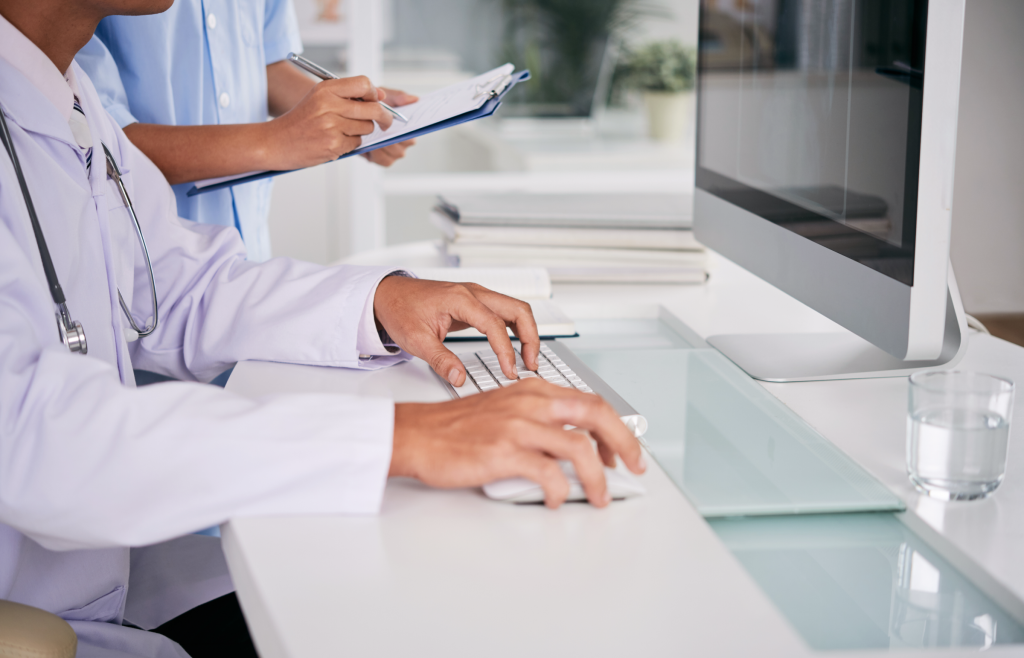 Reliable Electronic Data Interchange: 3 Key Steps to Build, Benefits, and Use Cases 5 Healthcare practitiones enter patient data into EHRs